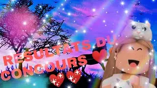 R&Eacute;SULTATS DU CONCOURS ❤️❤️💖💖