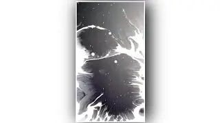 Template Background Full Screen | Ink Splash + Particle Light Effect | Vn Status Editing Template