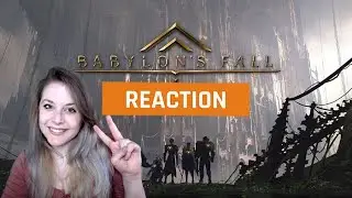 My reaction to the Babylon's Fall Official Story Trailer | GAMEDAME REACTS