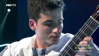 Emoţie &icirc;n cea mai pură formă la chitară | Sergiu Hudrea &ndash; Rom&acirc;nii au Talent