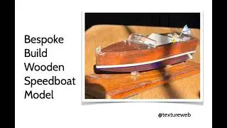 Bespoke Model Motor Boat V  2