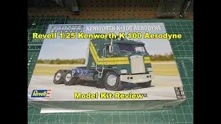 Revell 1/25 Kenworth K-100 Aerodyne Model Kit Review 85-2514
