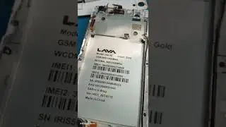 lava mobile iris 50 disassembly.#shorts