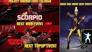 PROJECT CRIMSON EVENT DETAILS | OB39 NEW EMOTE ADDED | NEW UPDATE | ORION FIST OF VENGEANCE TRAILER