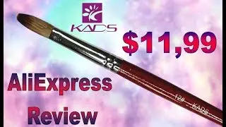 $11,99 Kolinsky Acrylic brush #12 Kads from AliExpress, cheap and good?