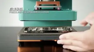 TBK 201P Heating & Pressure Machine: Phone Screen & Back Cover Bonding Demo
