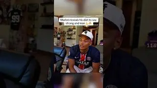 Marlon gives Jason tips on how to Stay Lean 😳 #marlon #mar3lg #twitchclips #shorts