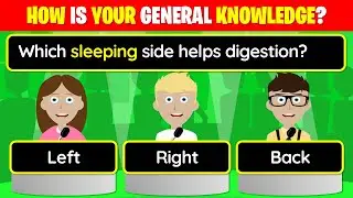 👉  40 Trivia Quiz Questions - How is YOUR general knowledge?! | 26-011