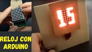 Hice un reloj usando un solo display con Arduino