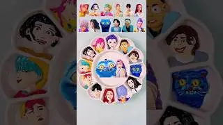 Kpop Demon Hunters 09 Colormixing#kpopdemonshunters #sodapop #colormixing #satisfying