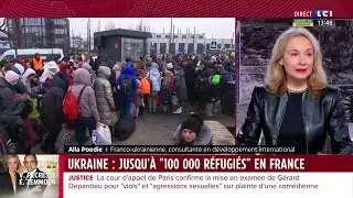 Ukraine : jusqu'à 100.000 réfugiés attendus en France