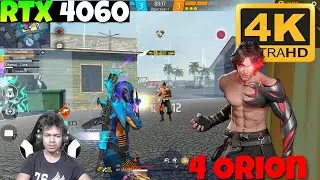 MSI RTX 4060 4K 4 ORION WITH 4 BLUE CRIMINAL FREE FIRE
