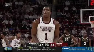 Reggie Perry vs Vandy 25 PTS 4 BLKS         2.08.20