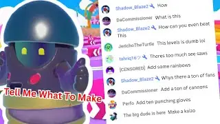 I Got My Live Stream To Make A Fall Guys Map...