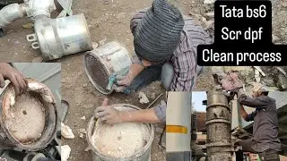 Tata bs6 Scr system cleaning Full details | Sahil Machanic | Tata bs6 regeneration not work #tatabs6
