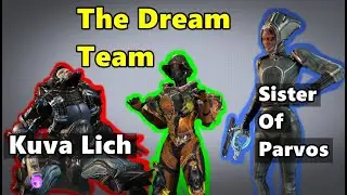 The BEST Lich Setup For Railjack? (Lich+Sister Combo Showcase) - Warframe