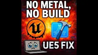 Unreal Engine 5 Metal Toolchain Problem on macOS (Solved FAST)