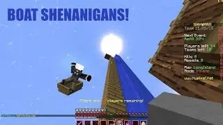 Minecraft: Hypixel Skywars Boat Shenanigans!