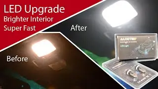 LED Map Light Upgrade in the 4th Gen 4Runner - Much more visibility at Night - Brighter and Clearer