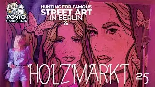 Hunting Berlin's Famous Street Art! From Checkpoint Charlie to East Side Gallery & Holzmarkt 25!