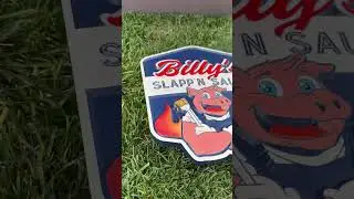 Billy&rsquo;s slappin sauce hand crafted sign in Omaha Nebraska #nebraska #woodsign #signmaker #woodart