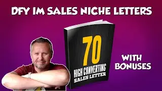 DFY IM Niche Sales Letters Review With Bonuses