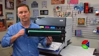 OKI Pro 9541WT White Toner Printer - How to Setup