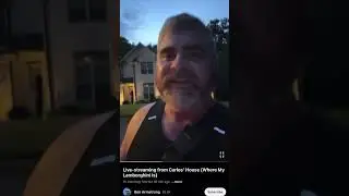 Ben Armstrong ARRESTED live with his Mistress. (Outside of Carlos&rsquo;s House)