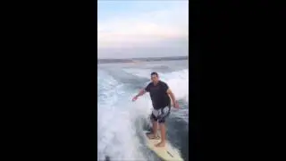 WakeBoard with Dolphins.wmv