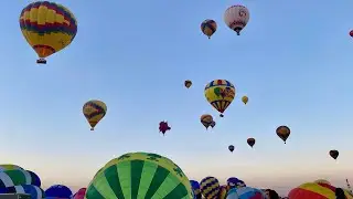 Fly In Competition International Balloon Fiesta 🏀 Oct 2025 at Albuquerque NM