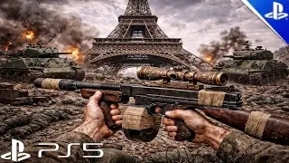 Liberating Paris from the Nazi Occupation &mdash; World War II [PS5 4K] Immersive Gameplay