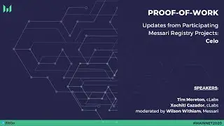 Celo Project Update - Mainnet 2020