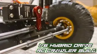 rc car - hybrid drive 1/6 scale model truck build.