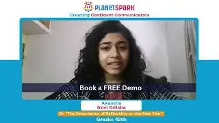 Akansha is strengthening her communication skills with PlanetSpark 🚀