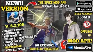 THE SPIKE MOD APK VERSI 6.2.106 TERBARU 2025 UNLIMITED MONEY - UNLOCK ALL CHARACTER & NO PASWORD