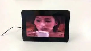 Point of sale 10 inch loop advertising video screen, lcd monitor, shelf video displays