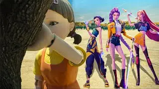 KPop Demon Hunters In Squid Game