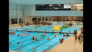 Pool Party &agrave; la Vaudoise ar&eacute;na