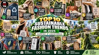 Top 10 Sustainable Fashion Trends in 2025 🌍 | Eco-Friendly Style Hacks You&rsquo;ll Love 💸