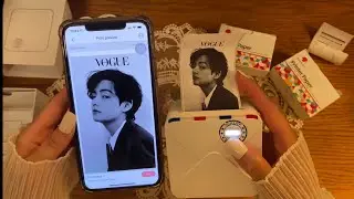 ASMR | Unboxing my new thermal printer and Decorating my mini journal featuring PHOMEMO
