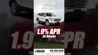 1.9% APR on GMC Terrain SLE -  Own It Now! | Bill Walsh Buick GMC