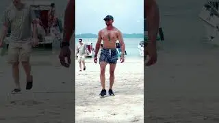 Feeling loved at Phuket Beach #fitness #fitnessfirst #youtube #gym #phuket #thailand #ytshorts #like
