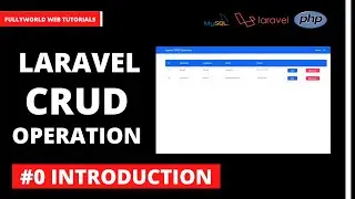 #0 Introduction | Laravel CRUD Operation