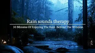 30 MINUTES OF WINDOW - SIDE RAIN BLISS 🌧️🪟