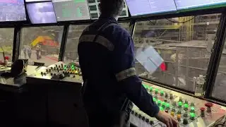 Video: Rebar production line at NUCOR Steel
