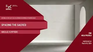 Spacing the Sacred. Nikolas Kompridis in Conversation with Valeria Fabretti and Paolo Costa