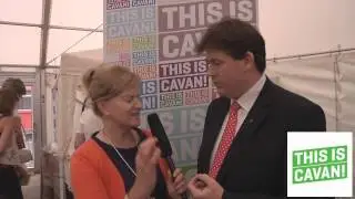 Sean McKiernan talks to Aine Duffy about The Taste of Cavan Irishwebtv.com Media Group Production