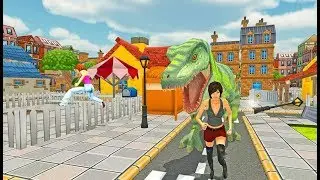 ► Dinosaur Rampage City Battle (MAS 3D STUDIO) Android Gameplay