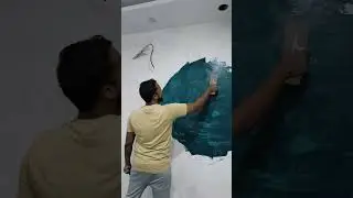 stucco marble Finish design 🌹🏵️💠🏵️💮💮#viral #shorts #short #virals