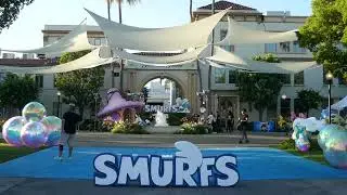 Rihanna Smurfs Premiere Paramount Studios Melrose Avenue Los Angeles California USA July 13, 2025